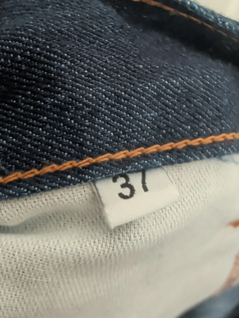 Gustin Men's Vintage Straight Fit Denim Jeans Size 37 Inseam 32